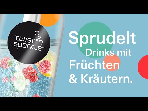 iSi Twist'n Sparkle - Sprudelt Drinks mit Früchten & Kräutern