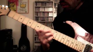 Allan Holdsworth - Letters of Marque - guitar cover by Mash