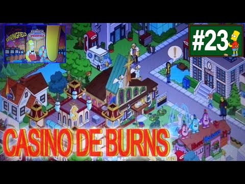 Los Simpson Springfield "Casino de Burns - Cap. 23 - Cregg Satán y la magiafriki" por Tony