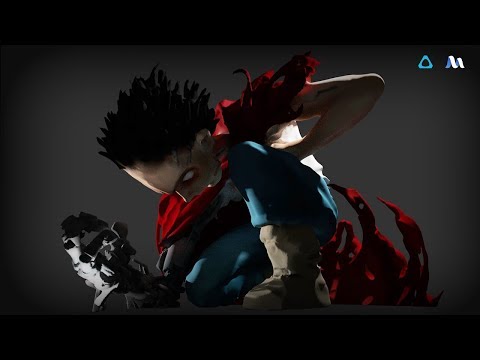 Akira:Tetsuo VR Sculpture with MasterpieceVR and HTC Vive