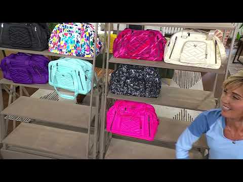 Lug Quilted Duffel Bag - Propeller 2 on QVC