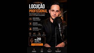 Eu vou Transformar Seu Texto em Uma Narração Profissional