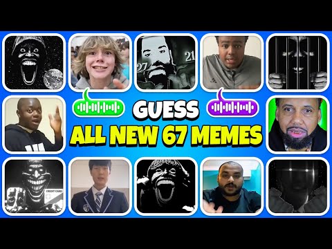 Guess ALL NEW 67 Memes Original vs Edit | 2721, 61 Edit, 41, 67, 421, 67 Remake, 89, 77 | Meme Quiz