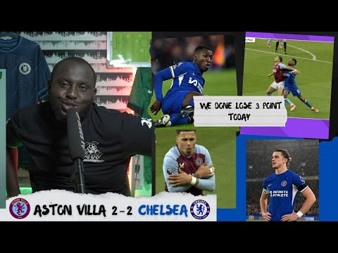 Aston Villa 2-2 Chelsea Premier League Highlight 2023/24 (3 POINT GONE)