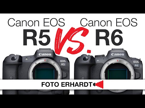 Versus: Canon EOS R5 vs. R6