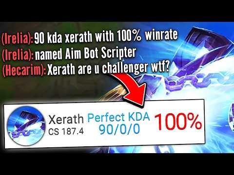 I got matched against DUO SMURFS and made them cry... (100% WIN RATE XERATH)