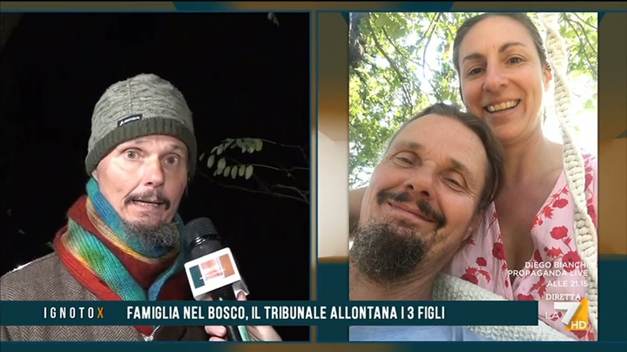 Famiglia nel bosco, il padre spiega la questione dei funghi velenosi trovati in casa: “Non ho ...