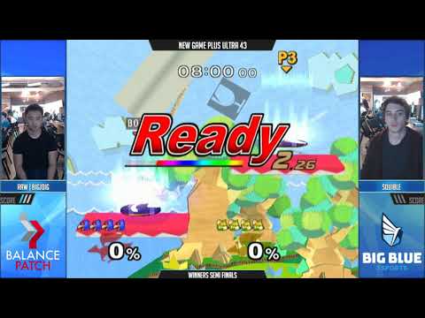 NGPU 43 SSBM - BigJoig (Falco) vs. squible (Fox) - Melee WSF