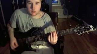upon a burning body - Middle finger to the world , Guitar cover (HD)