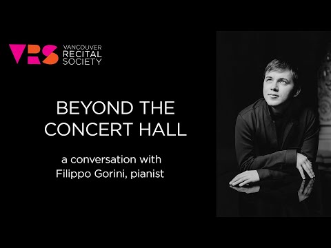 Beyond the Concert Hall: Filippo Gorini