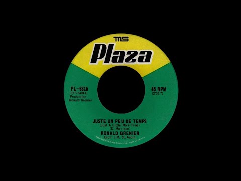 Ronald Grenier - Juste un peu de temps - 1967