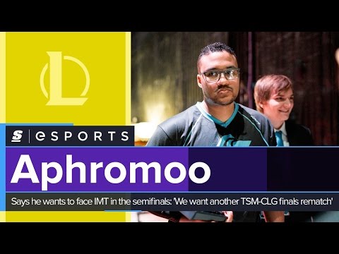 Aphromoo says he wants to face IMT in the semifinals: 'We want another TSM-CLG finals rematch'