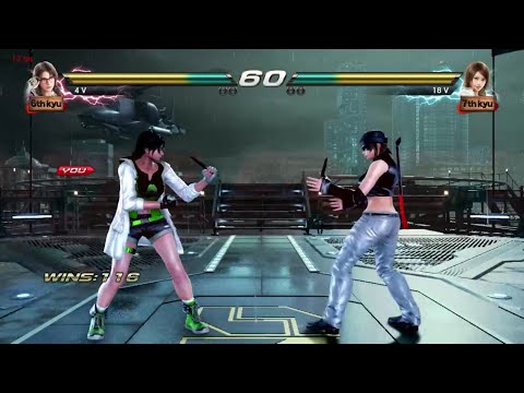 312 Julia Chan vs Asuka Kazama ​- Tekken 7 ( Uchiha x24 ) Gameplay PC