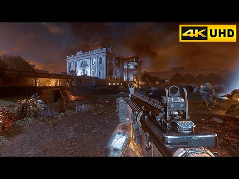 Battle of Washington | Whiskey Hotel | Ultra High Graphics Gameplay [4K 60FPS UHD] Call of Duty