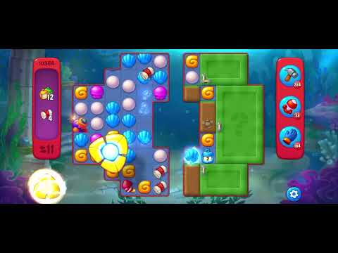 Fishdom Hard level 10364 no boosters フィッシュダム ハード