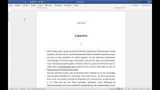 Word: Seitenumbruch einfügen