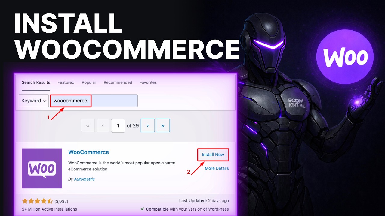 How To Install WooCommerce Plugin In WordPress (2026) | Plugin Setup
