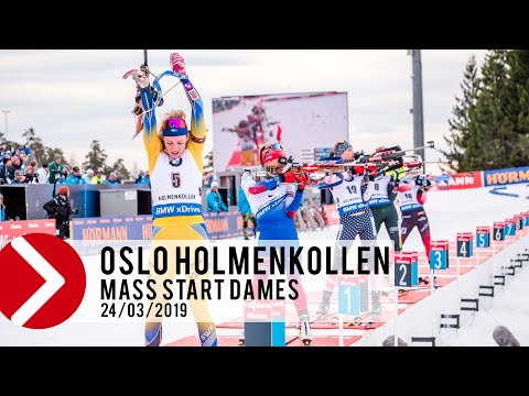 MASS-START DAMES OSLO HOLMENKOLLEN (24.03.2019)