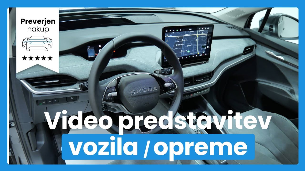 Škoda Enyaq iV 85 - TAKOJ NA VOLJO