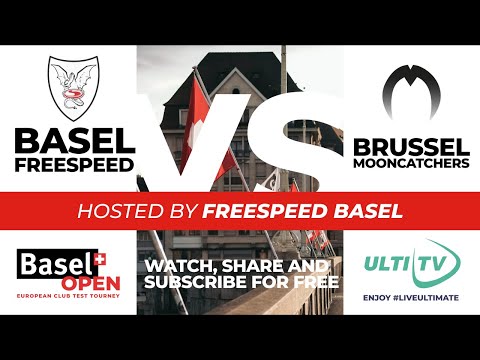 Freespeed vs Mooncatchers - 2021 Basel Open  - Live Ultimate from Switzerland