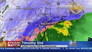 Suffolk County Police Commissioner On Storm