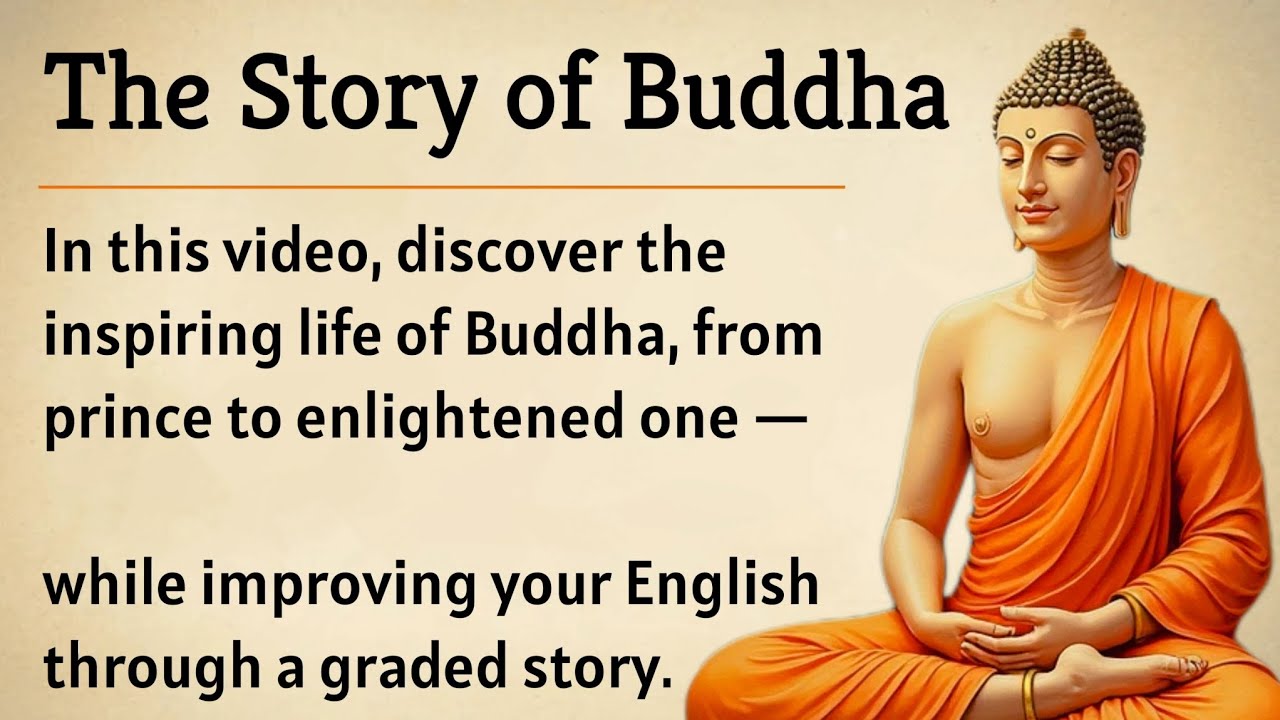 The Story of Buddha | Learn English Through Story | Graded Reader | Improve Your English Listening 🎧