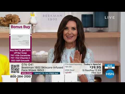 HSN | Beekman 1802 Beauty - All On Free Shipping 01.13.2023 - 12 AM