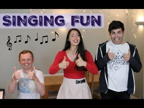 Fun, Easy SINGING EXERCISES: Vocal Warm Up with a Smile.