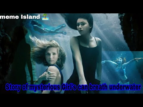 The girl can still breathe after falling into the sea #Tidelands(2018) #NETFLIX