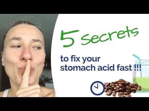 Low Stomach Acid - 5 Secrets to Fix it Fast (no supplements, ACV or drugs)