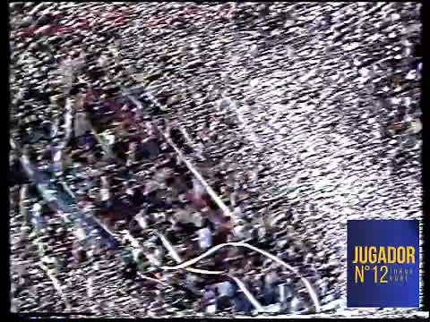 "Recibimiento vs Casla 1987" Barra: La 12 • Club: Boca Juniors