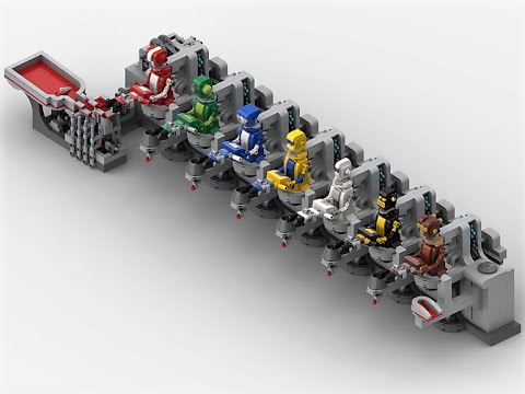 Robot Dreams with  seven robots