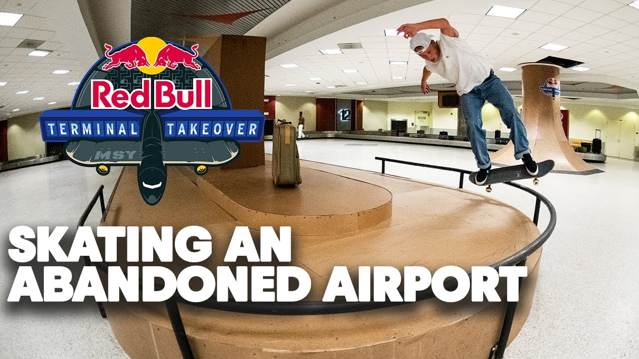 Patinando un Aeropuerto abandonado con Jake Wooten (Red Bull Skateboarding)