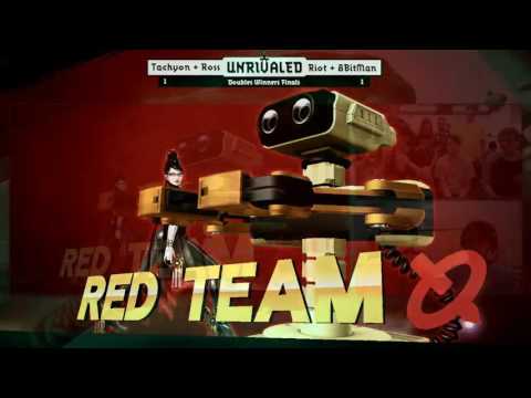 Unrivaled 2 WiiU - Tachyon + Ross vs 8BitMan + Riot - Doubles Winners Finals