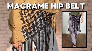 DIY Macramé Belt for Summer | MacrameTutorial for Beginners