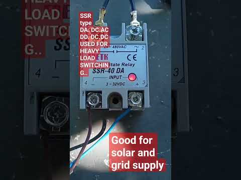 #Ssr type of solid state relay