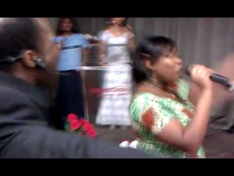 THE CROSSOVERS "MARGIE & PASTOR EBEN MINISTERING  Mammre Angu - Cecilia Marfo@ CCC