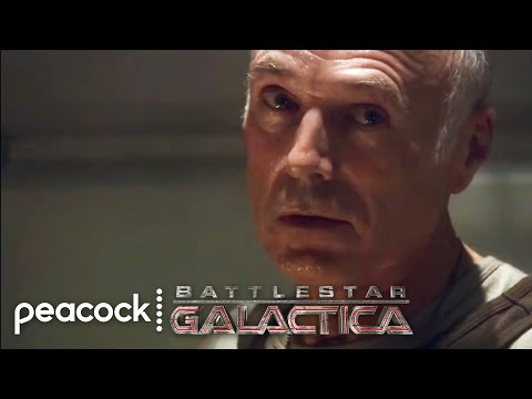 Apollo Confronts Tigh | Battlestar Galactica