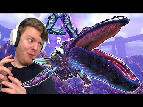 TAMING ASTROCETUS - The Giant Space Whale - ARK Genesis 2 - 4k