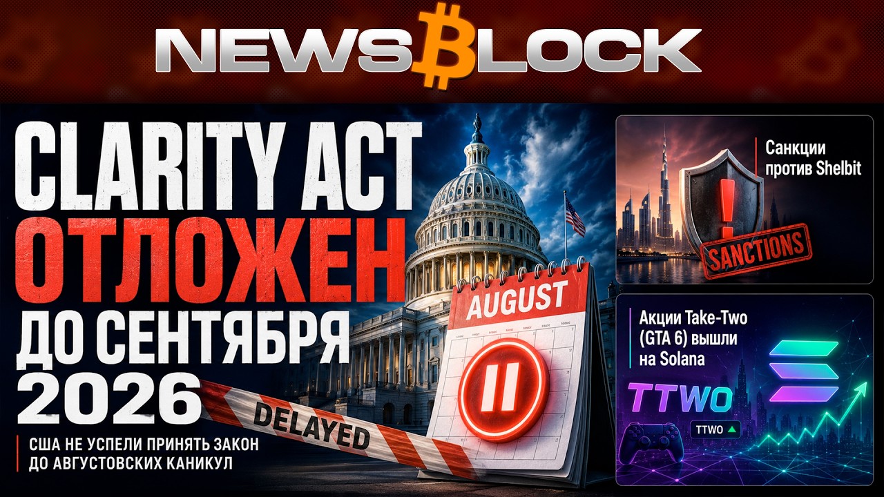 США опять ТОРМОЗЯТ крипту. А GTA 6 уже добралась до Solana