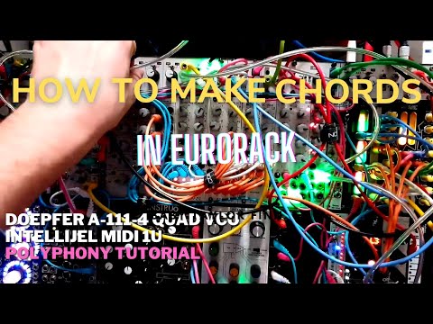 Songs with Polyphonic Chords in Eurorack? (Doepfer, Intellijel MIDI, Deluge)