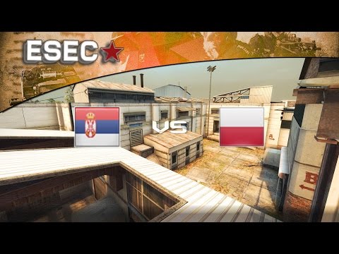 CS:GO - ESEC 2014 - 1/8 : Serbie - Pologne (Cache) -MAP2-