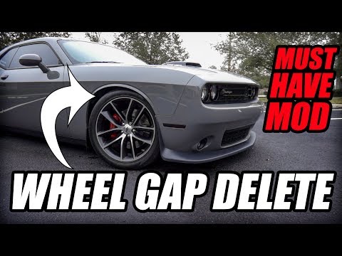 LOWERED CHALLENGER ON H&R SPORT SPRINGS!!! #hrsportsprings #hrsprings #lowered