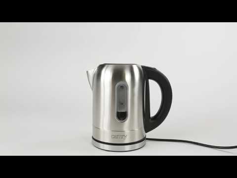 Camry | Virdulys | CR 1253 | With electronic control | 2200 W | 1.7 L | Nerūdijantis plienas | 360° rotational base | Nerūdijantis plienas video