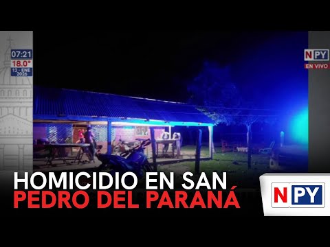 Homicidio en San Pedro del Paraná