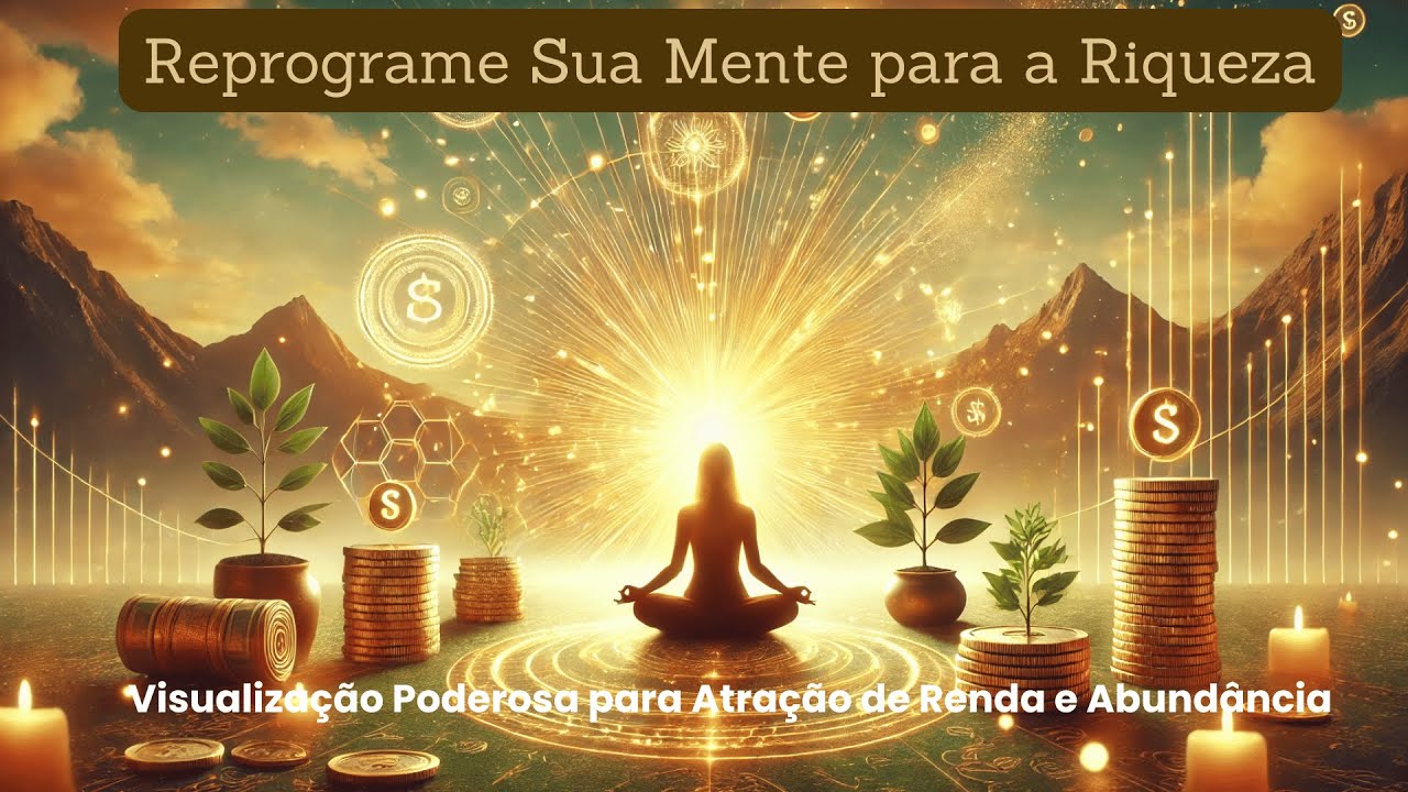 Ative Sua Mente Milionária: Visualização Poderosa para Atrair Riqueza e Múltiplas Fontes de Renda