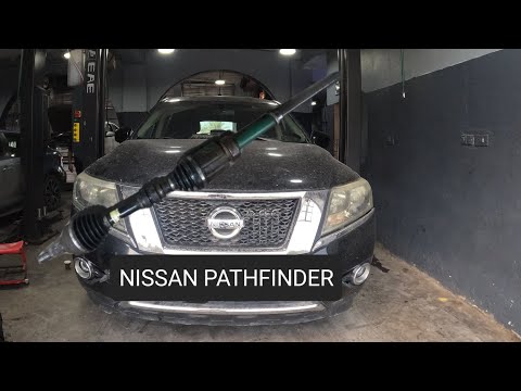 CV axle replacement ... nissan pathfinder 2013 - 2019 #nissan #pathfinder