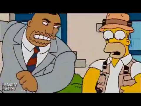 The Simpsons homer vs drederick  rematch