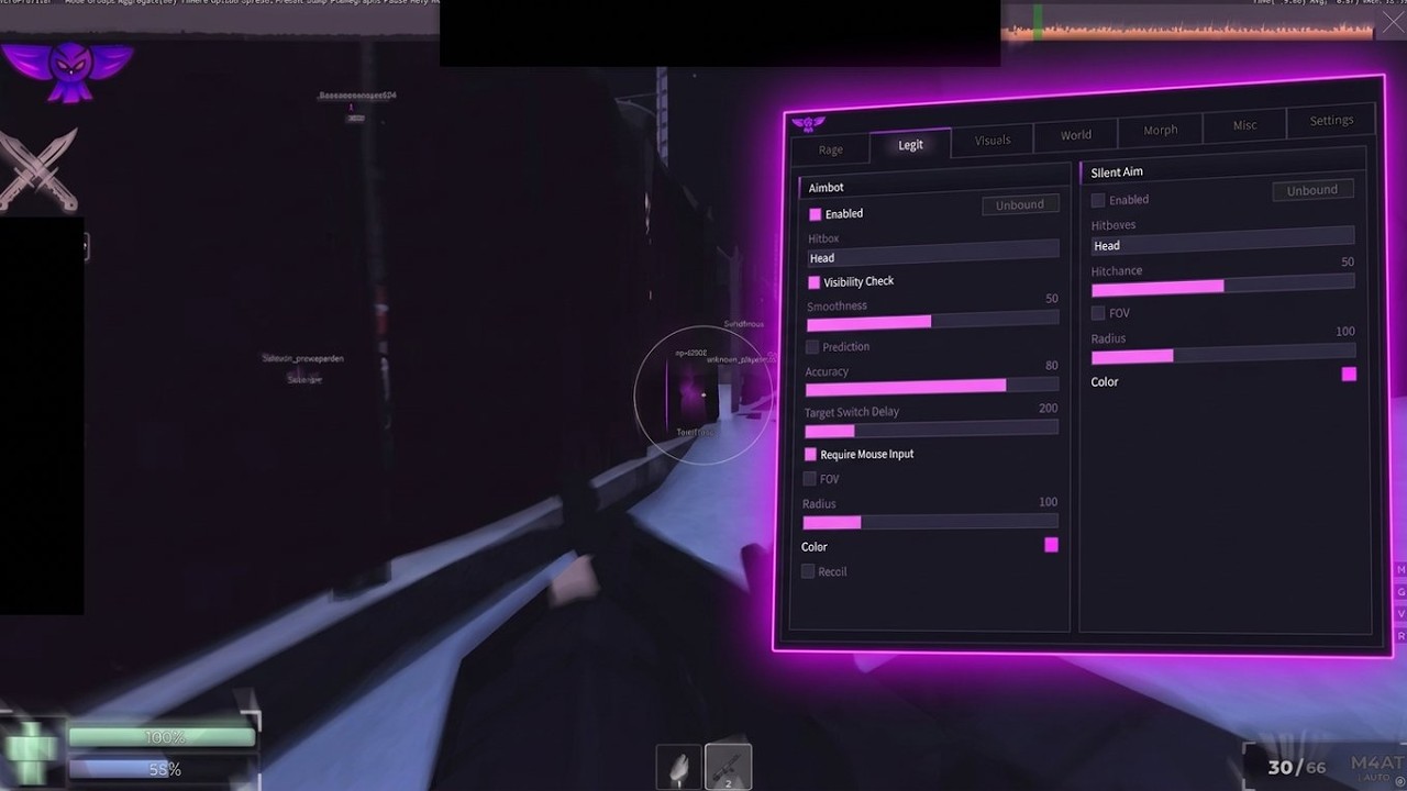 NEVER MISS – CLEAN SILENT AIM (CHEAP PAID SCRIPT) | Criminality