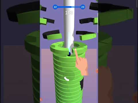 Stack ball space 3D video